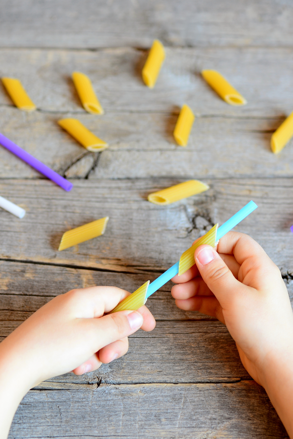 Toddler doing Fine Motor